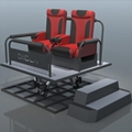 6DOF 2 Seats 5D Cinema Motion Platform