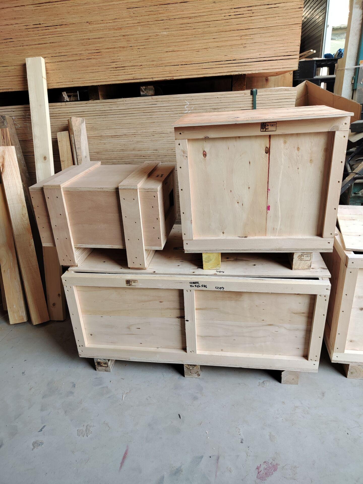 金屬鐵角包邊木箱  出口包裝木箱 膠合板木箱 合成板三合板木箱 2