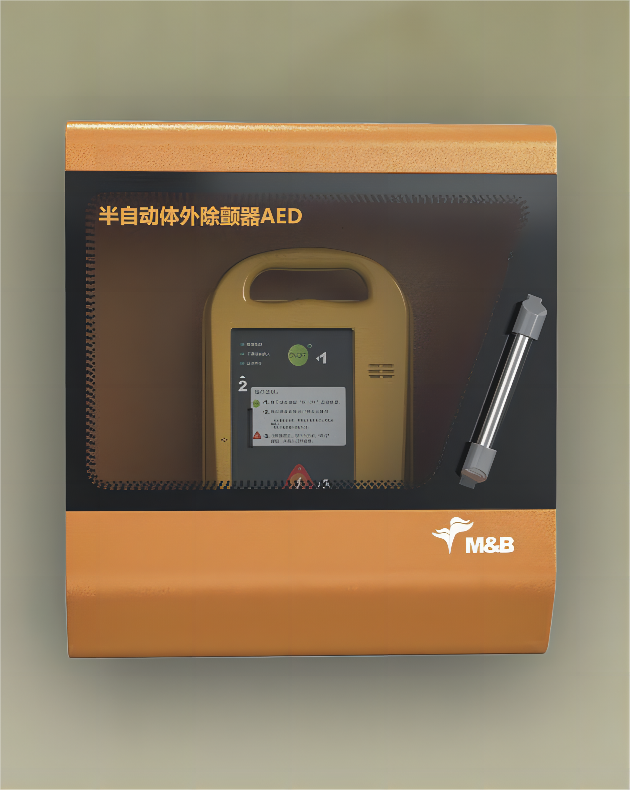 国产北京麦邦AED半自动体外除颤器  3