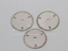 1A1R Electroplated Diamond Cutting Blades for Aircraft Industry