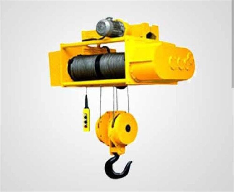 Low headroom wire rope electric hoist 4