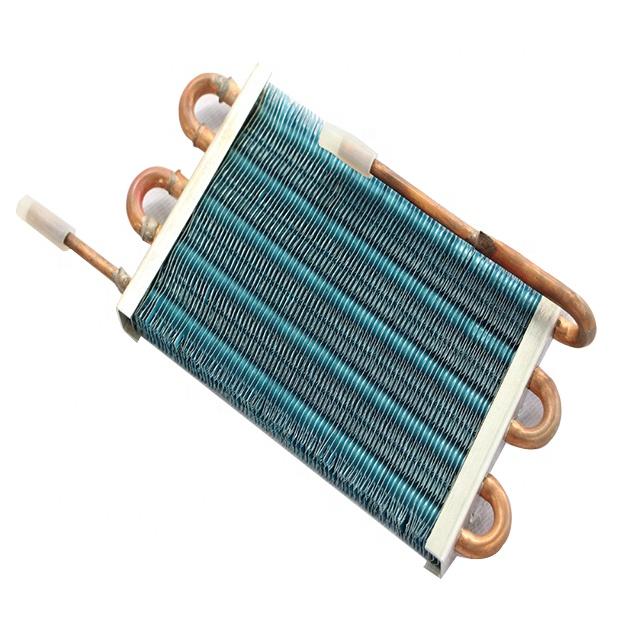 Copper tube evaporator finned hydrophilic foil condenser for water dispenser 3