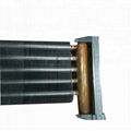 Copper tube evaporator finned hydrophilic foil condenser for fuel furnace 2