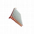 Copper tube evaporator finned