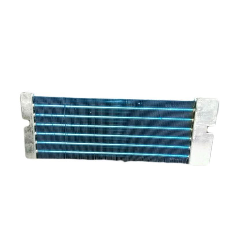 Copper tube evaporator finned hydrophilic foil condenser for harvesters 2