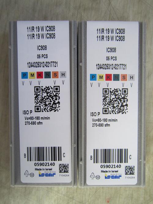 伊斯卡ISCAR 数控刀片 车刀片11IR19W  IC908