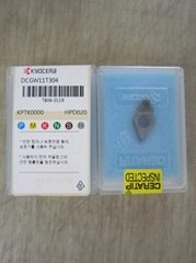 京瓷KYOCERA 数控刀片 DCGW11T304   HPD020