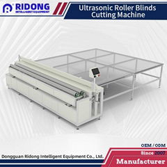 Full automatic ultrasonic zebra blinds roller blinds fabric cutting machine