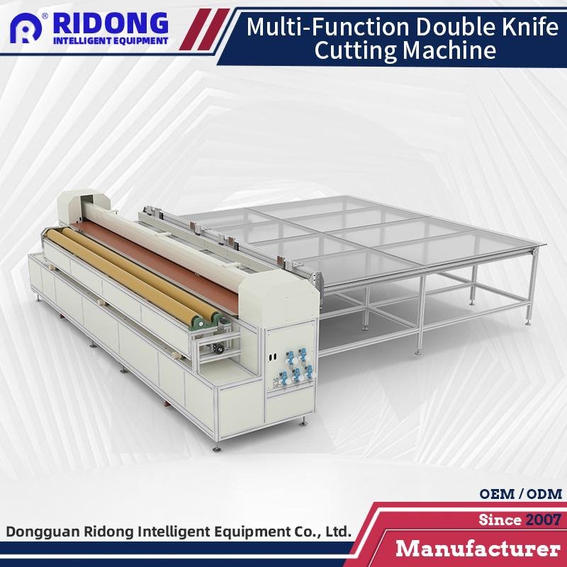 Multi-functional double-knife roller blind cutting machine