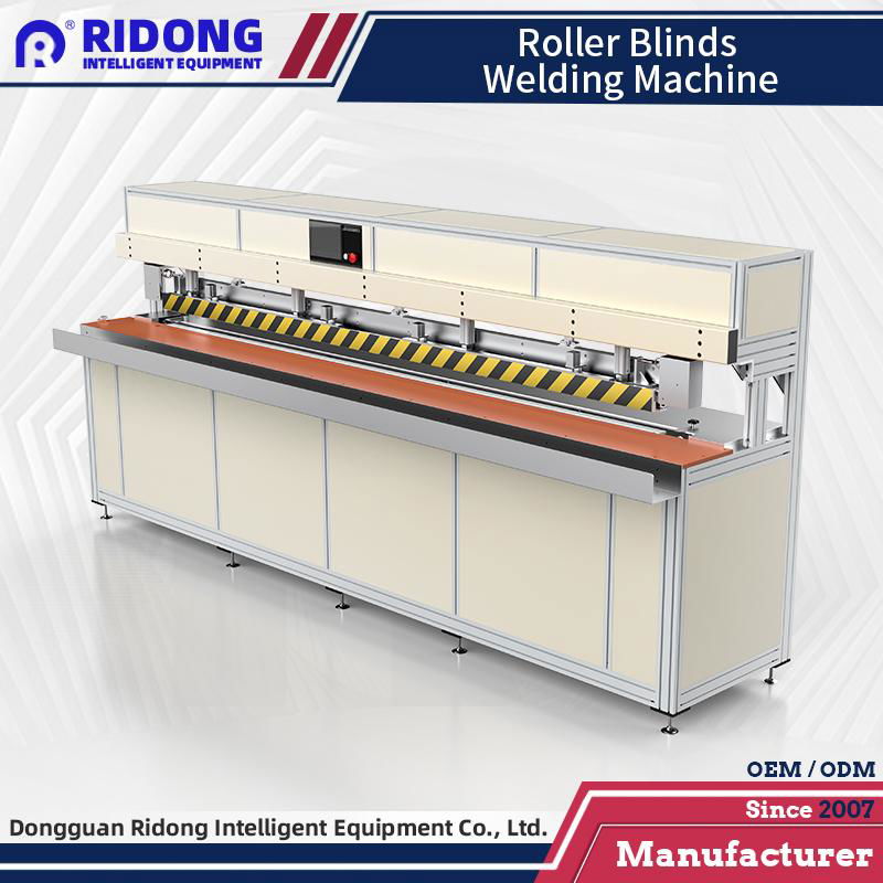 Outdoor shades roller blinds awnings sun screen zipper blinds welding machine