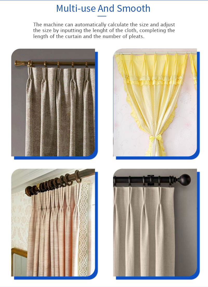 Automatic Curtain Fabric Pleat Sewing Machine 2