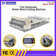 Full automatic ultrasonic roller blinds cutting machine