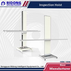 Roller blind zebra blind inspection hoist