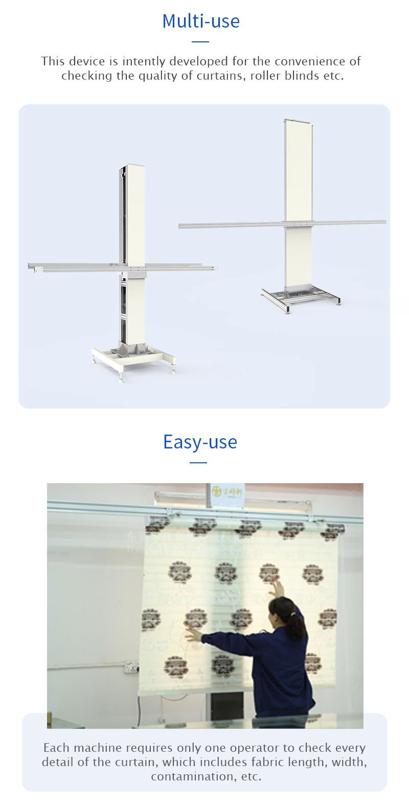 Roller blind zebra blind inspection hoist 3