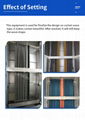 Automatic curtain vertical setting machine 4