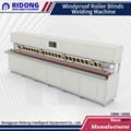 Windproof roller blinds welding machine 1