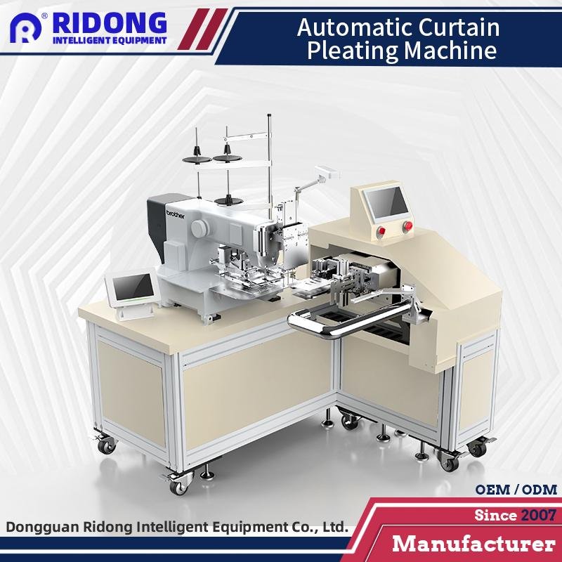 Automatic Pleating Sewing Machine
