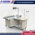 S fold S wave curtain sewing machine 1