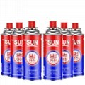 OEM 400ml Empty Tinplate Aerosol Can for Gas Butane for Camping 2