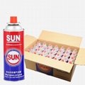 OEM 400ml Empty Tinplate Aerosol Can for Gas Butane for Camping 9