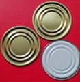 Tinplate Normal Lid for Beef/Chicken/Healthy Care Foods Can 1