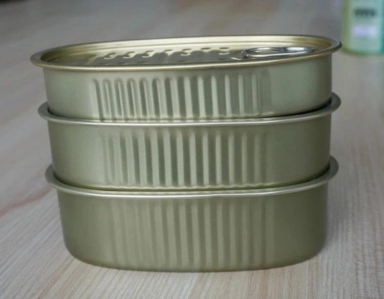High Grade Empty Tuna Tin Cans for Food Canning 5