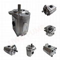 4D95S Forklift Hydraulic Overload Pump Cast Iron Gear Pump 37B-1KB-2020 5