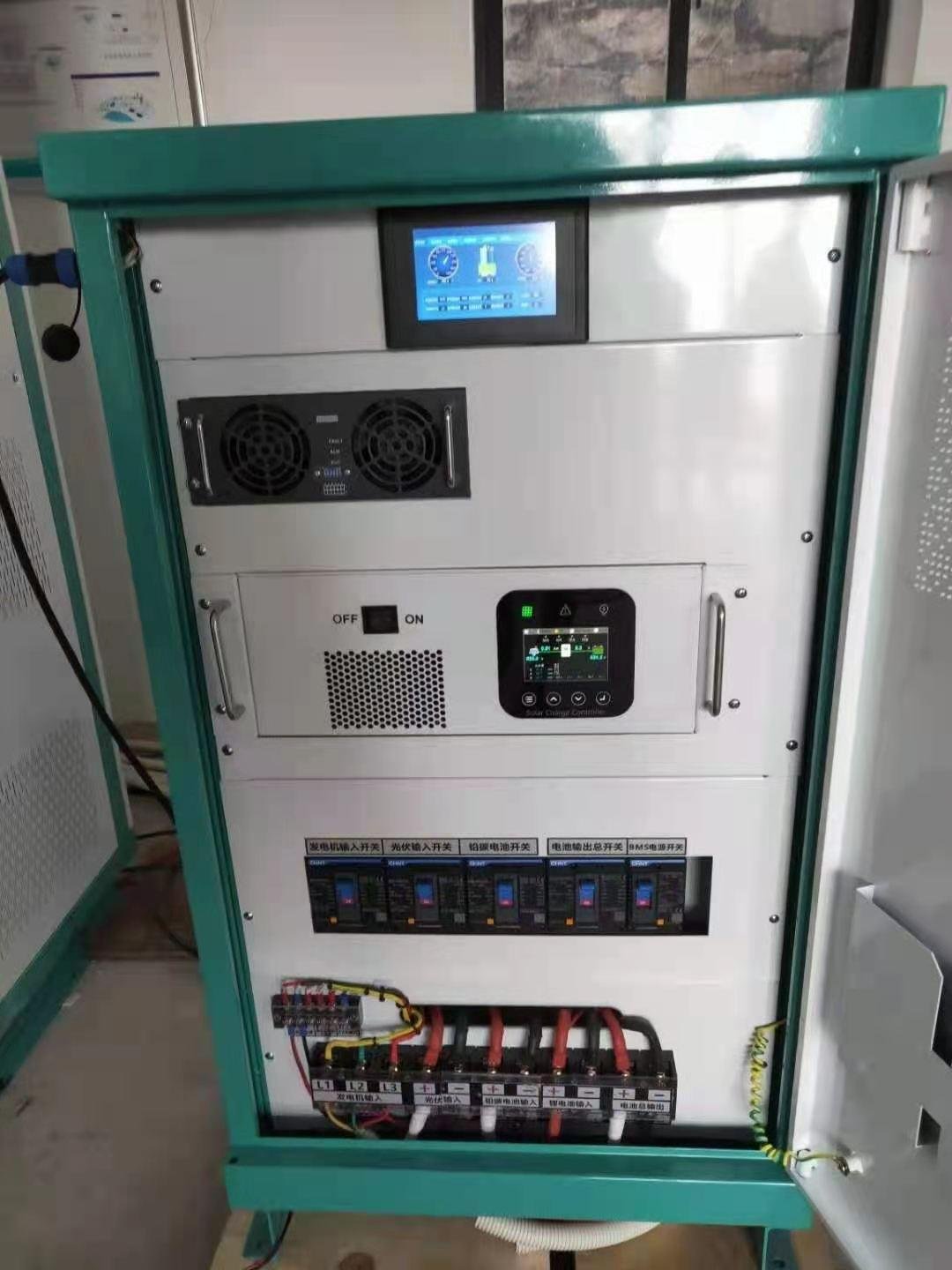 48KWH 60KWH 85KWH磷酸铁锂储能柜带BMS电池管理系统 3