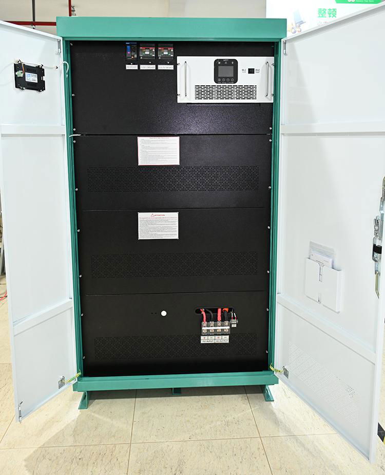 100KWH 磷酸铁锂BMS储能电池管理系统带30KW离网逆变器光储一体机电站 3
