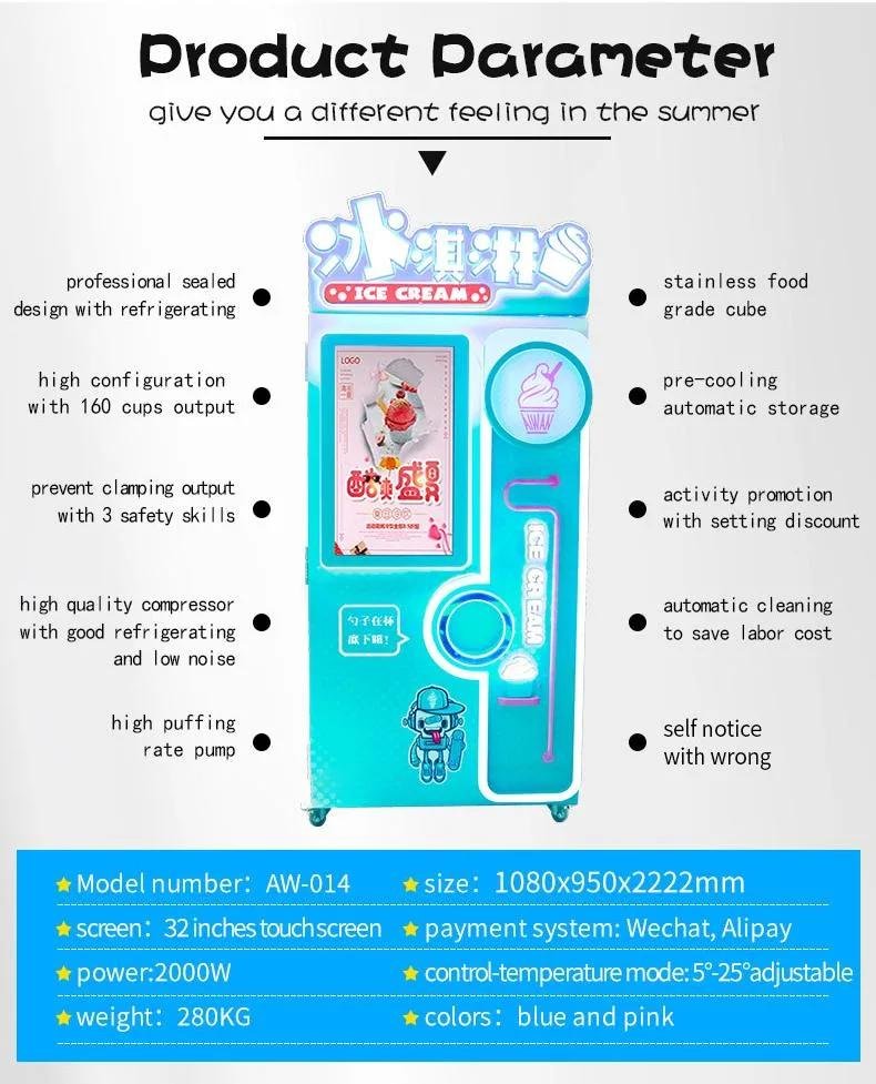 Automatic Ice Cream Vending Machine 4