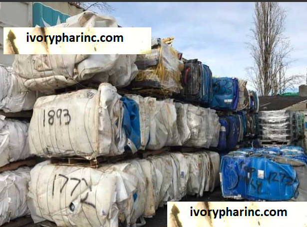 HDPE Blue Drum Scrap for sale, Plastic Scrap Supplier