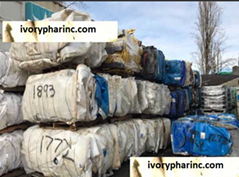 HDPE Blue Drum Scrap for sale, Plastic