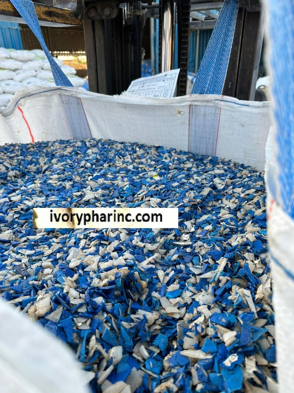 HDPE Blue Drum Scrap for sale, Plastic Scrap Supplier 3
