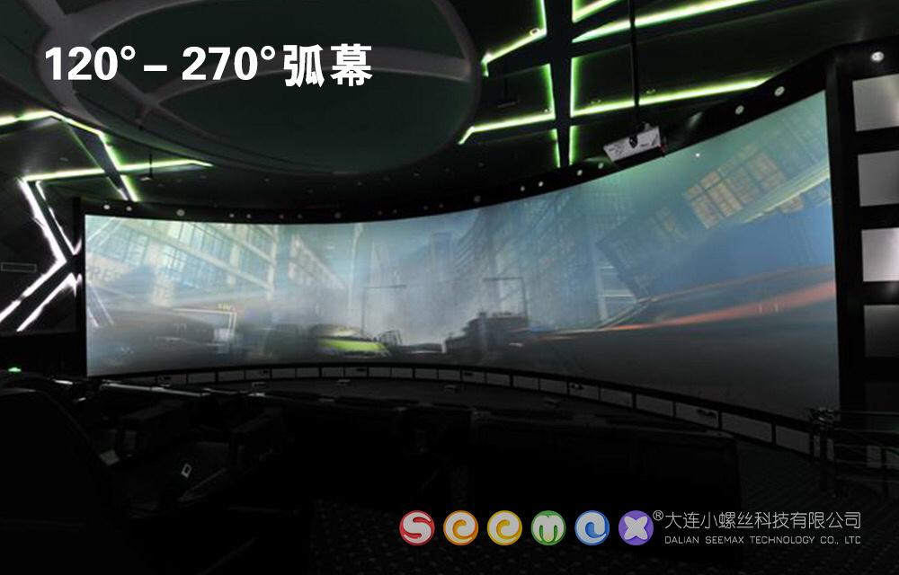 展館（定製）環幕投影屏 2