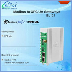 BLIIoT|New Version BL121 Modbus to OPC UA Conversion in Industrial 4.0