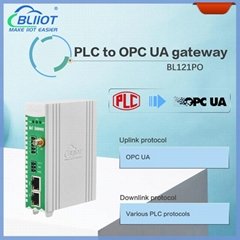 BL121PO Multiple PLC Protocol to OPC UA Gateway in Various Industrial Automation