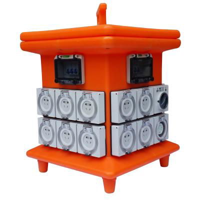 指印防水插座箱ZAL001 防水电源箱 2