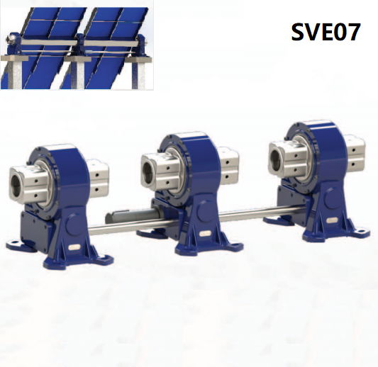 Zenithund manufacturer SVE07 self-lock Rotate Unit for Pv Panel Tracking Systems 2