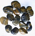 Stripe pebbles, landscape rocks, garden