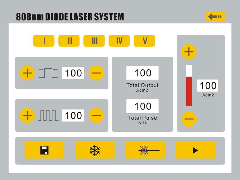 Portable Diode Laser Hair Removal Beauty Machine 4