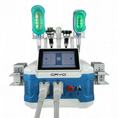 Portable Cryo+Cav+RF+Lipolaser Beauty Machine