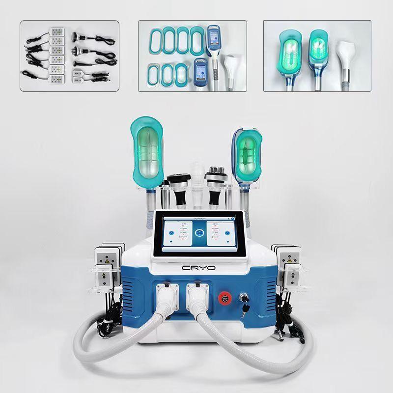 Portable Cryo+Cav+RF+Lipolaser Beauty Machine 3