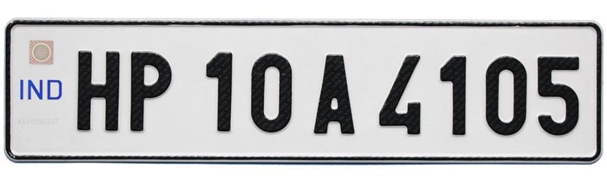 Car number plates reflective sheeting DM8200G 3