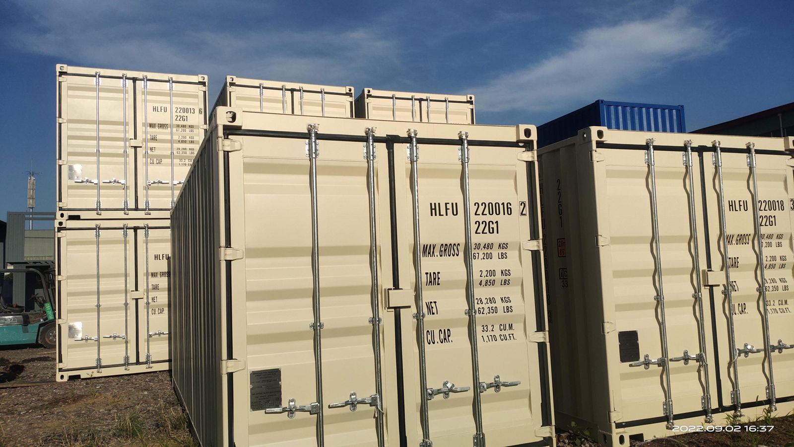 供應全新20GP6米標準海運集裝箱干櫃 2