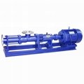 G型螺杆泵高濃度高粘度液體輸送泵無堵塞濃漿泵污水污泥泵瀝青泵 1