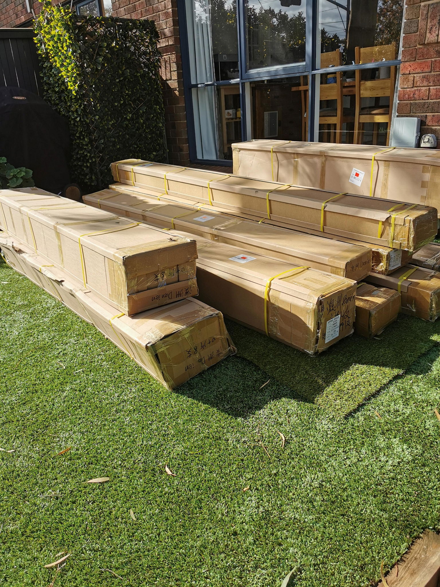 实木沙发家具怎样包装运输到澳洲组装家具门到门 5