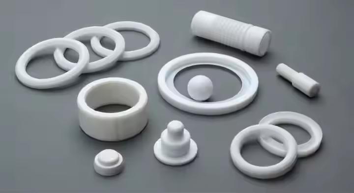 Polytetrafluoroethylene (PTFE) is a synthetic fluoropolymer of tetrafluoroethyle 5