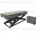 3D Welding Table with Hydraulic Scissor