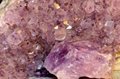 巴西紫水晶黄水晶原石天津港进口