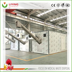 Medica waste microwave disposa